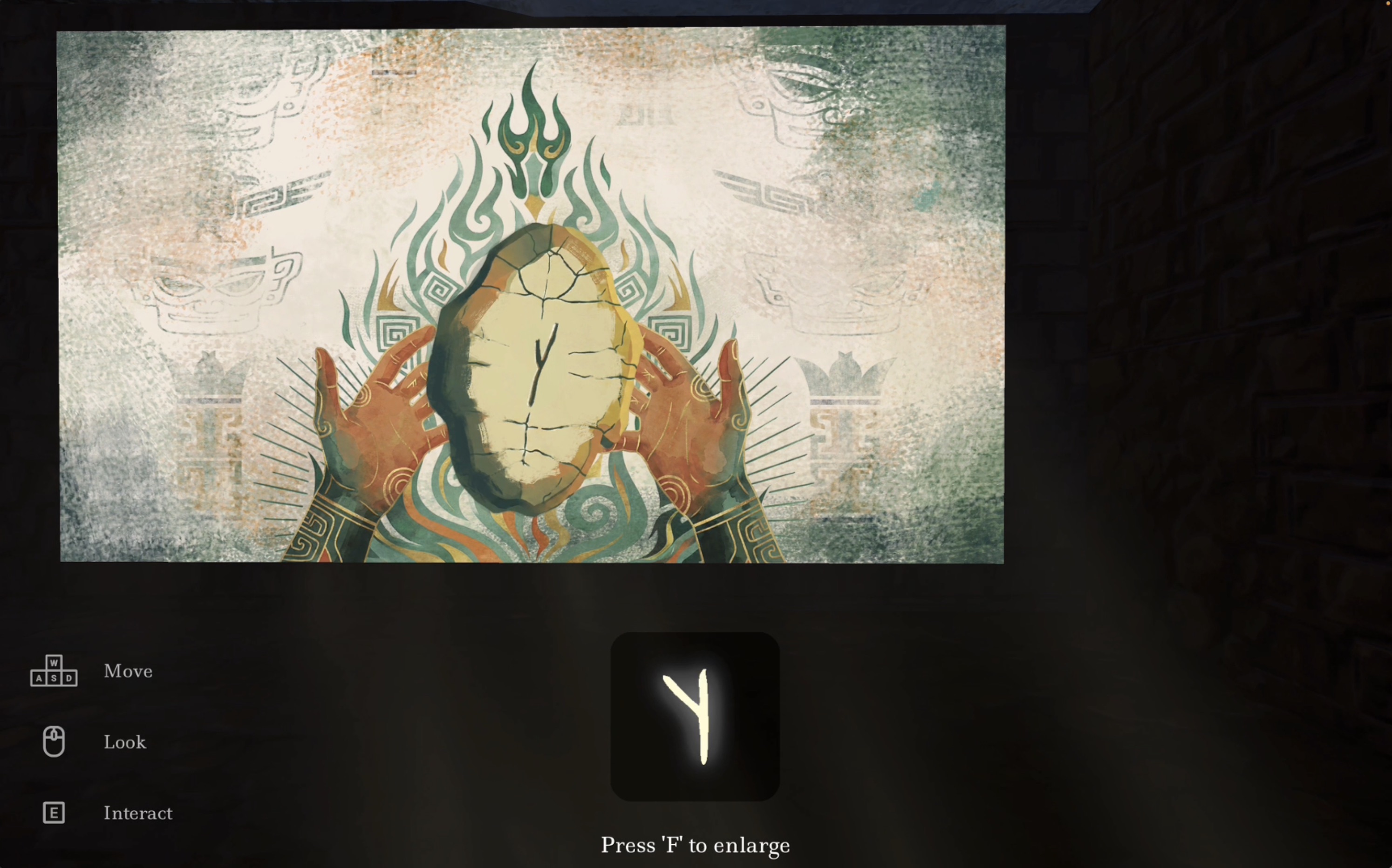 Mural memory of ritual fire