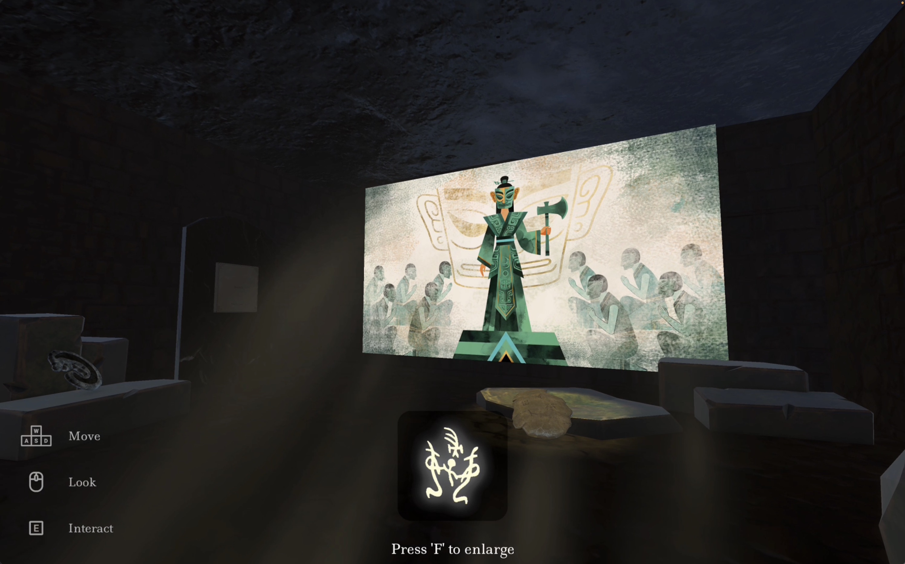 Mural memory of Fu Hao